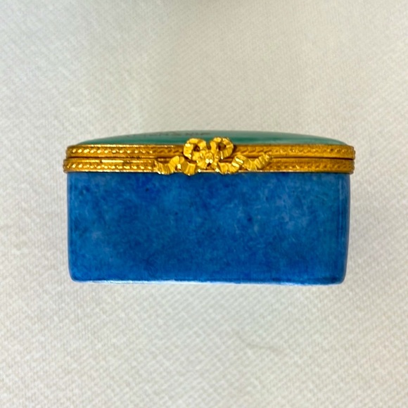 ⛳️⛳️ Hand painted French Limoges China PGA Championship Golf Jewelry Trinket Box - Picture 5 of 10